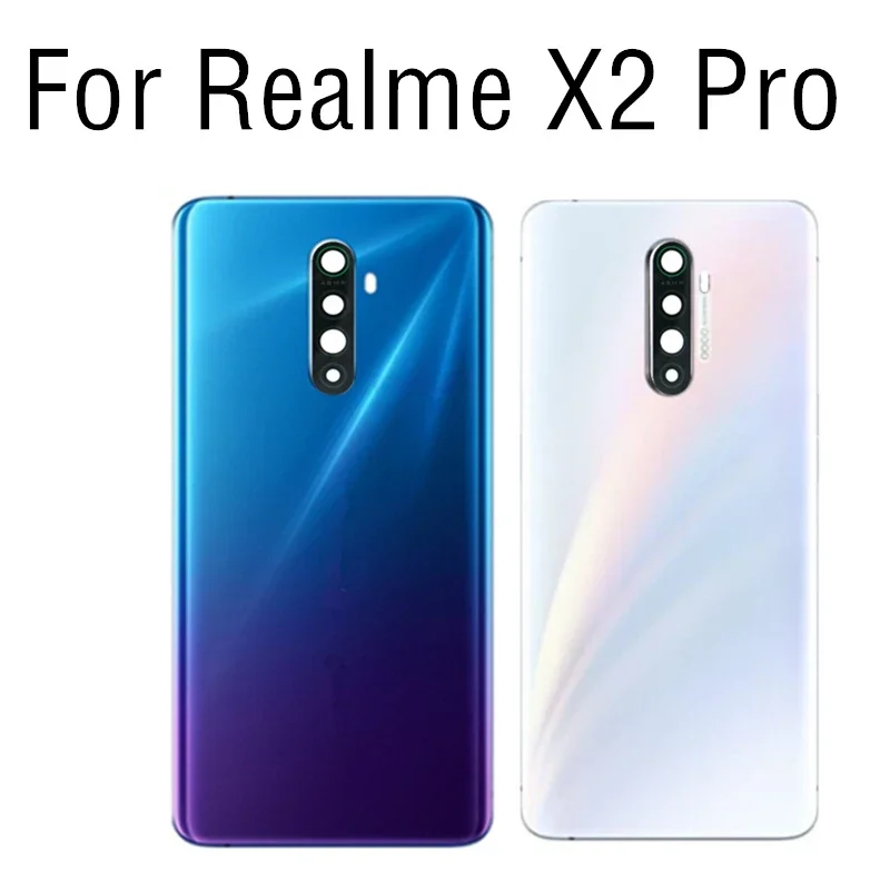 Per Oppo Realme X2 Pro Coperchio Batteria Posteriore, Custodia, Coperchio In Vetro, Realme X2Pro, Rmx1931, 6.5"