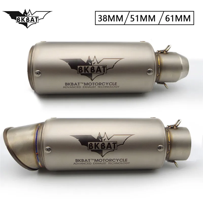 Silenziatore Di Scarico Moto 51Mm Progetto Di Fuga Pitbike Per Yamaha Majesty 250 Yzf 250 Xjr 1200 R1 2008 Yz450F Road Star Marmitta