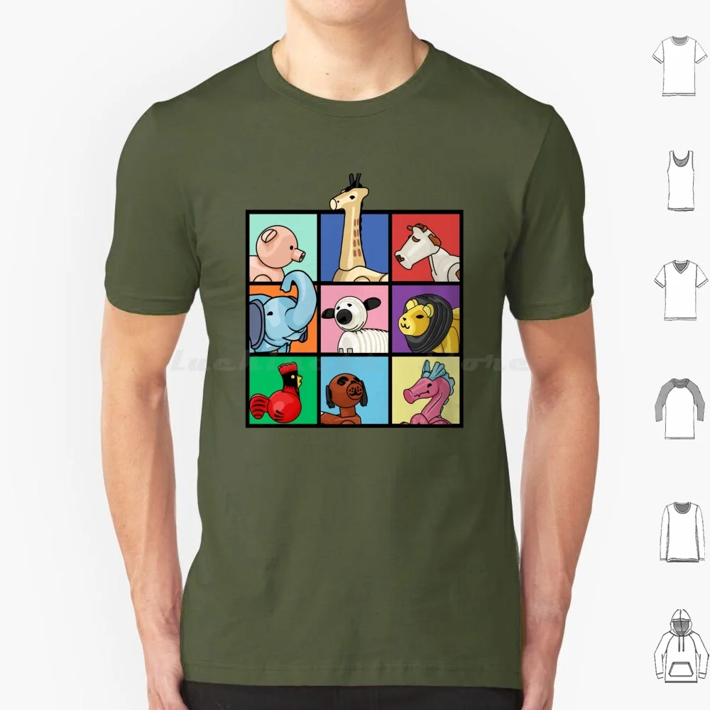 Vintage Fp Little People Animals Zoom Meeting T Shirt Uomo Donna Bambini 6Xl Fplp Fisher Price Little People Vintage Toy Play Set