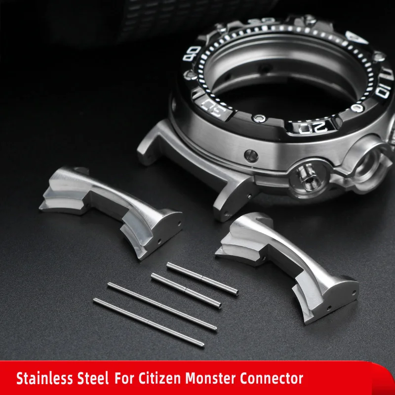 Connettore Per Orologio Adattatore In Metallo Bn2021 Per Citizen Bn2029-01E Bn2021-03E Bn2024-05E Aletta In Acciaio Inossidabile Con Cinturino Mostro 