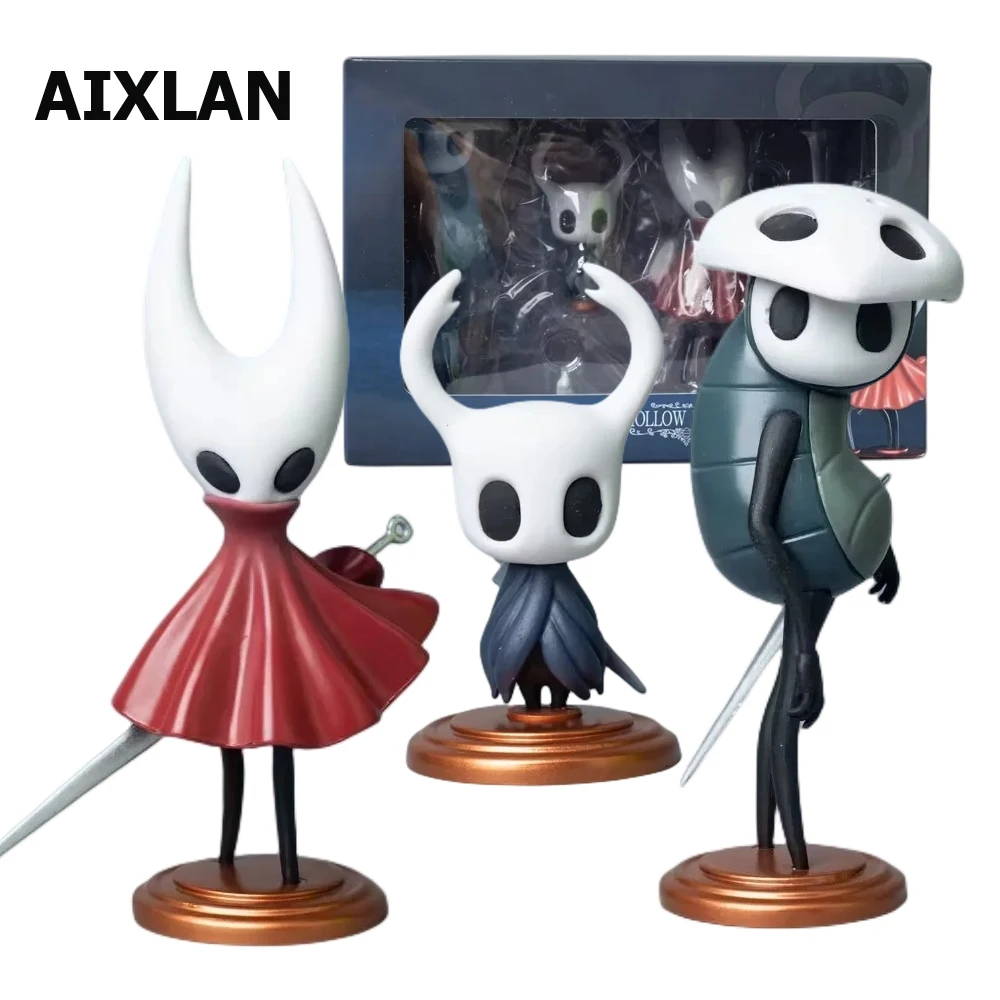 3 Pezzi Set Gioco Hollow Knight Anime Figure Hollow Knight Pvc Action Figure Modello Da Collezione Giocattolo