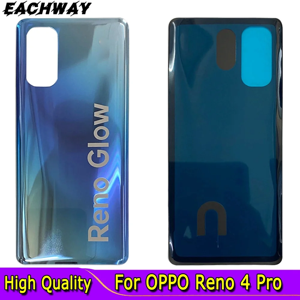 Per Oppo Reno 4 Pro Coperchio Batteria Custodia Custodia Coperchio Vetro Per Oppo Reno 4 Pro Coperchio Batteria Posteriore