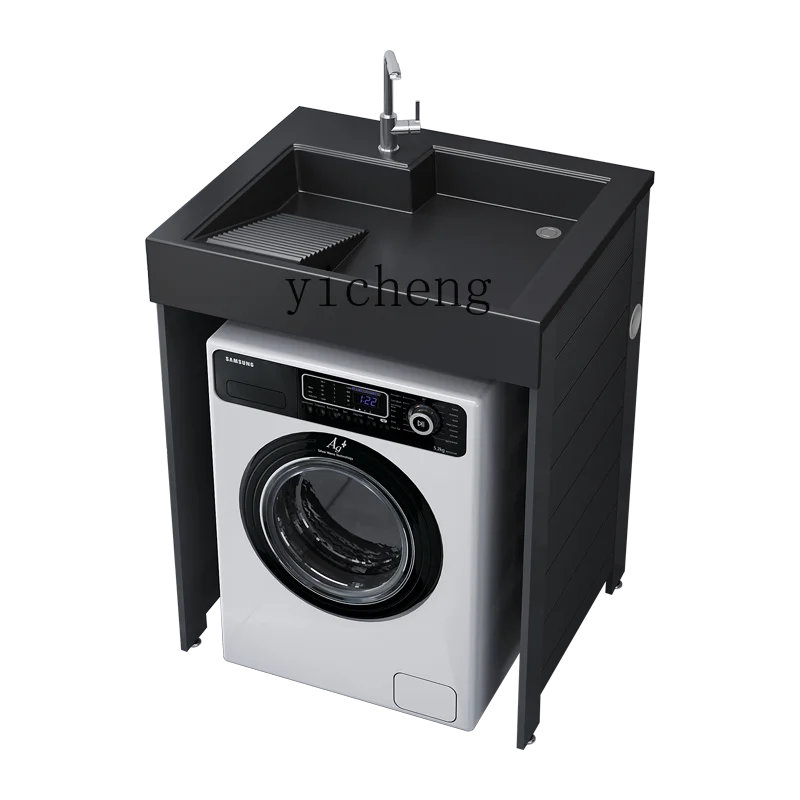 Xl Alumimum Lavatrice Cabinet Microlite Table Con Washboard Drum Companion