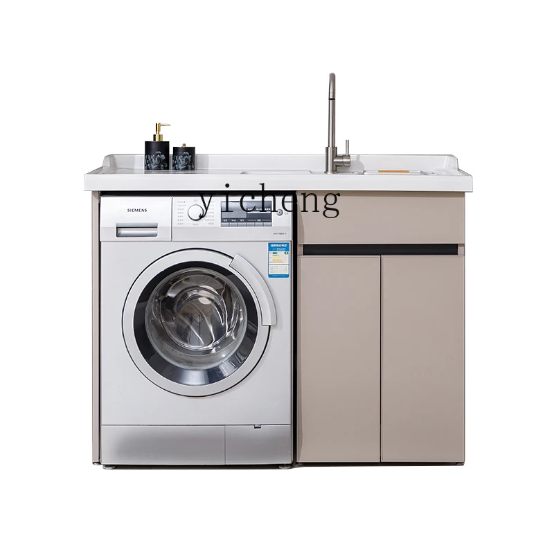 Xl Alumimum Quartz Stone Basin Cabinet Balcone Roller Wash Armadio Assemlage Zone Washboard