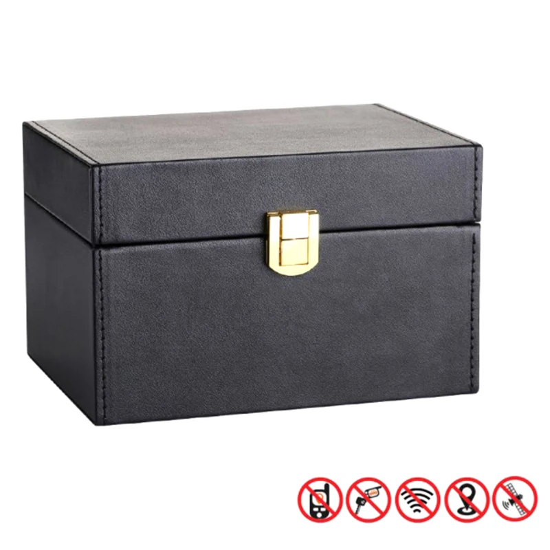Antifurto Faraday Box Per Rfid Faraday Key Fob Protector Scatola Del Telefono Cellulare A Prova Di Radiazioni Car Keyless Signal Blocker Security
