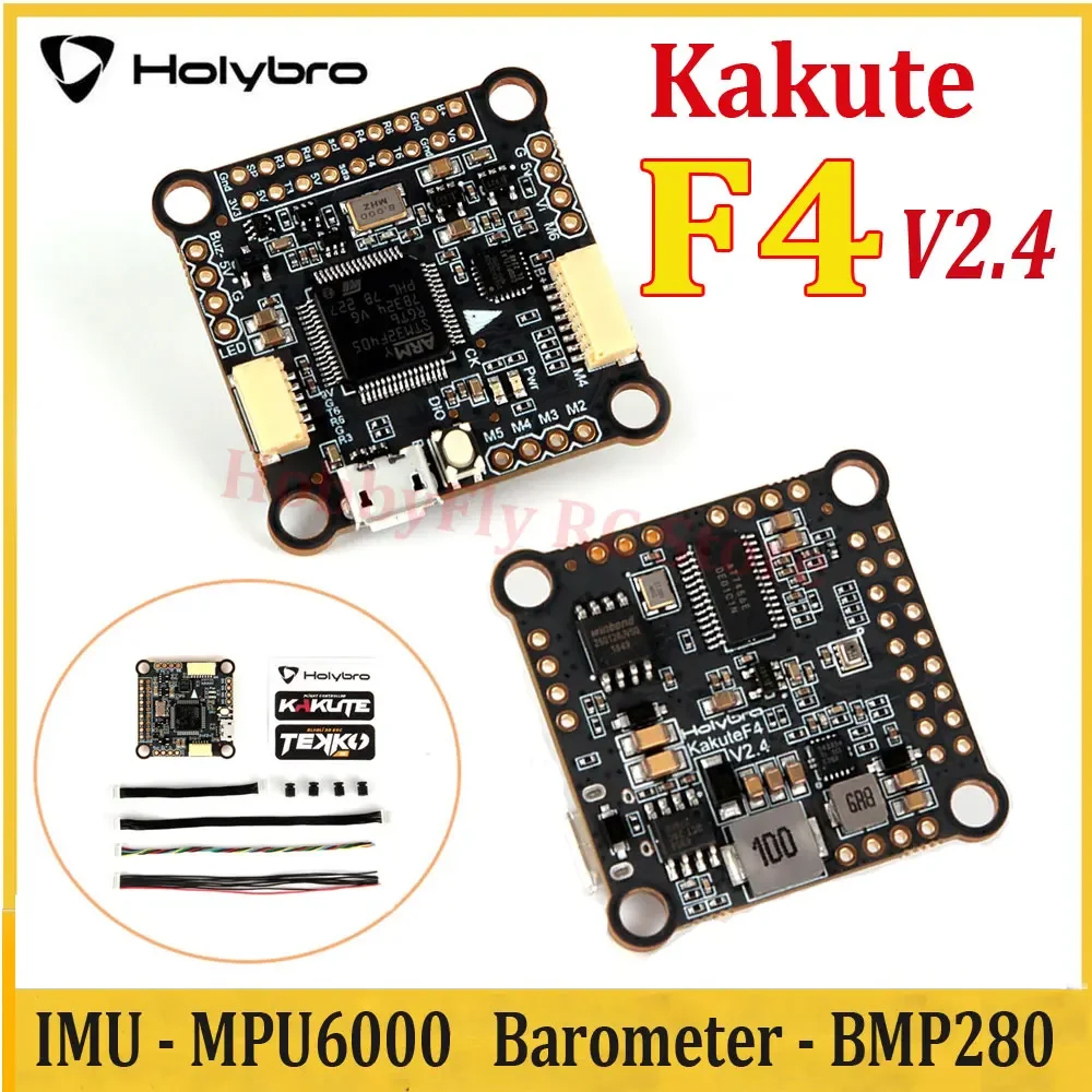 Holybro Kakute F4 V2.4 Controller Di Volo Mpu6000 Con Barometro Bmp280 Osd 30 X30Mm 2-8S Per Droni Freestyle Rc Fpv