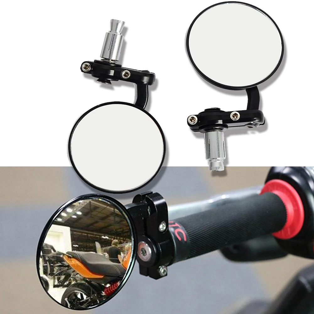 High Qualtiy Cnc 22Mm 7/8'' Handlebar Motorcycle Rear View Mirrors For Bmw G310Gs G310R G650Gs Gs1200 F800Gs K100 K1600 K1200Lt