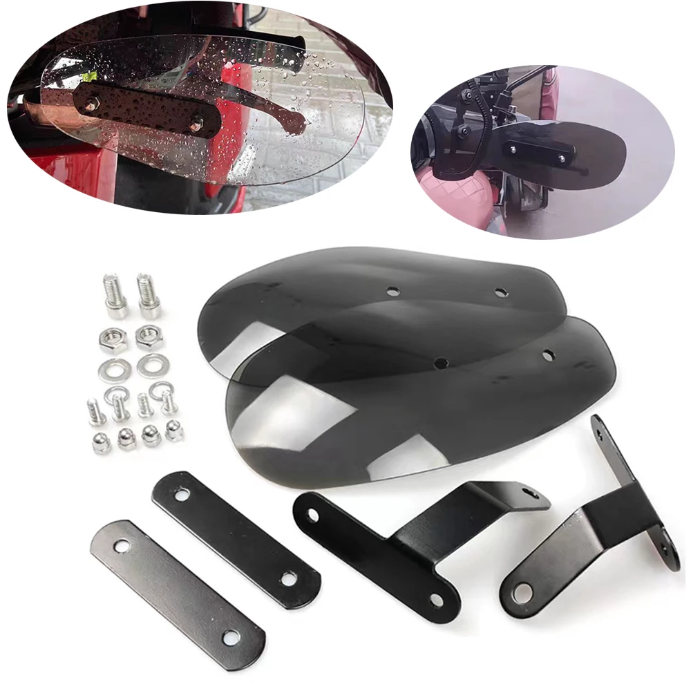 Per Aprilia Rst1000 Futura Na Mana 850 Gt Rsv Mille/R Shiver/Gt Moto Universale Paramano Protezione Del Parabrezza
