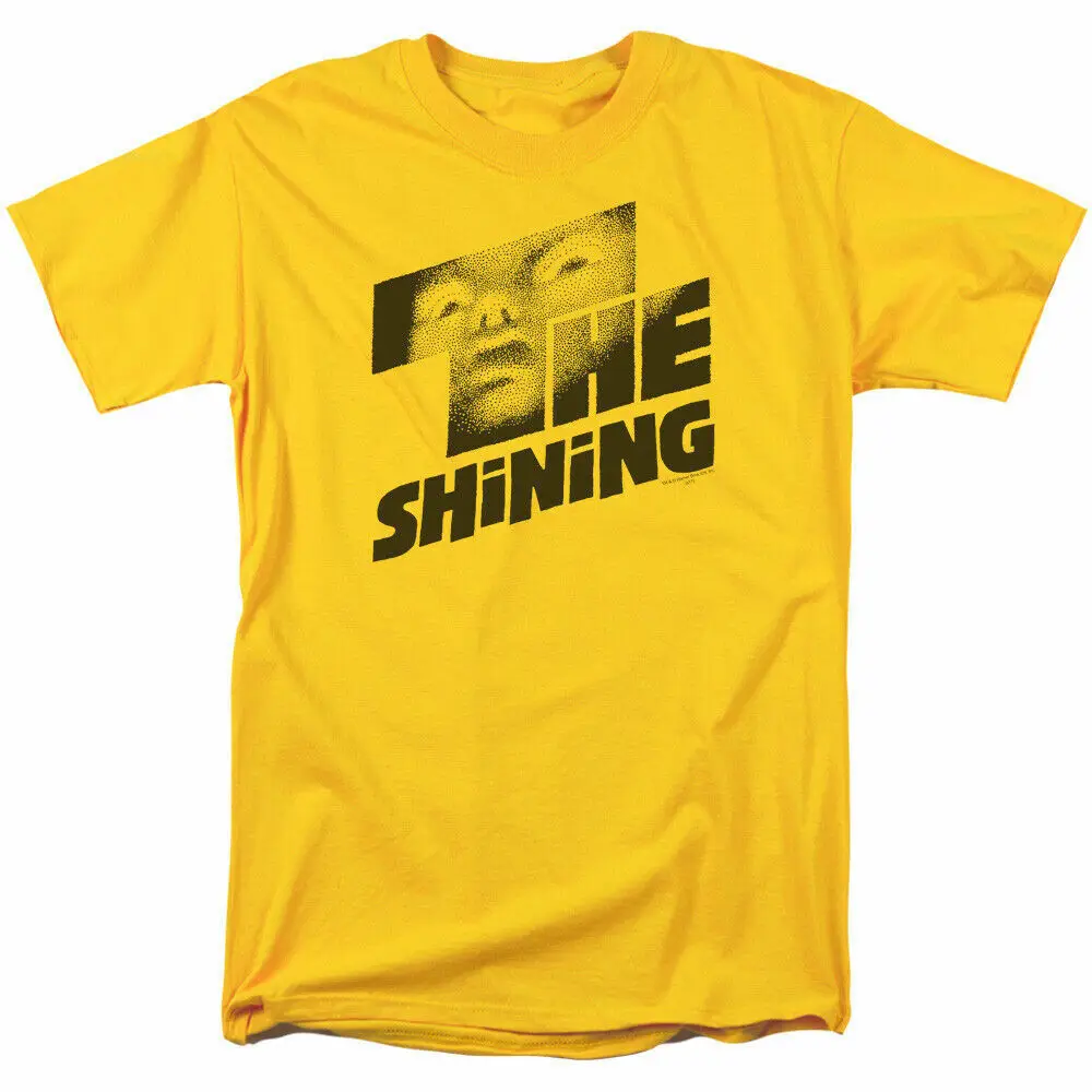 The Shining Shining Poster T Shirt Film Horror Con Licenza Retro Classic Yellow