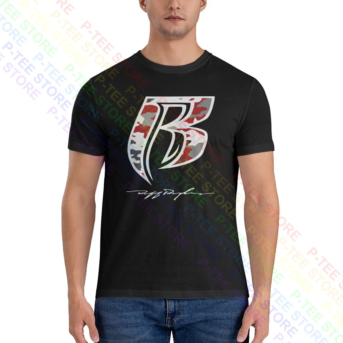 Dmx Ruff Ryders Red Camo Vintage Rap Raging Bulls Toro Shirt T-Shirt Best Hipster Tee
