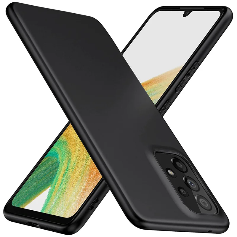 Tpu Cover Per Samsung A33, Custodia Nera Samsung Galaxy A33 5G Liquido Morbido Custodie Del Telefono Samsung A 33 Cover Samsung Galaxy A33 Case A 33 S