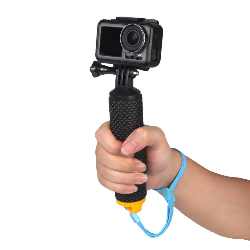 Dji Osmo Action Camera Float Bobber Grip Bobber Impermeabile Per Gopro Sjcam Yi 4K Diving Surf Floating Handle Bar Self Stick