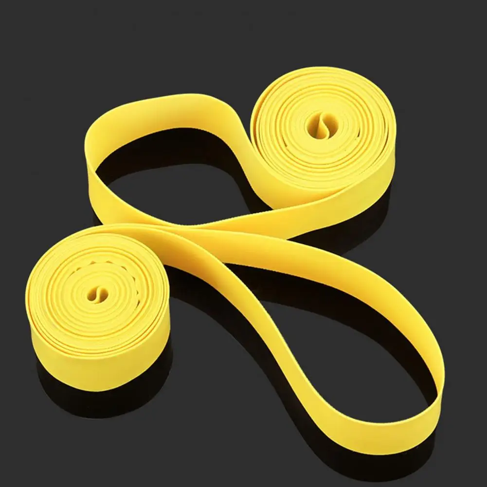 2Pcs Pvc Bike Tire Liner Anti-Puncture Thickened Wear Resistant Elastic Soft Tire Protection Pad For Mtb Bicycle Parts