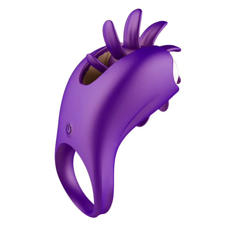 Anello Di Vibrazione Della Lingua Magica Rotante Per Gli Uomini Anello Di Bloccaggio Dello Sperma Dell'Anello Di Bloccaggio Dello Sperma Anello Di Vib