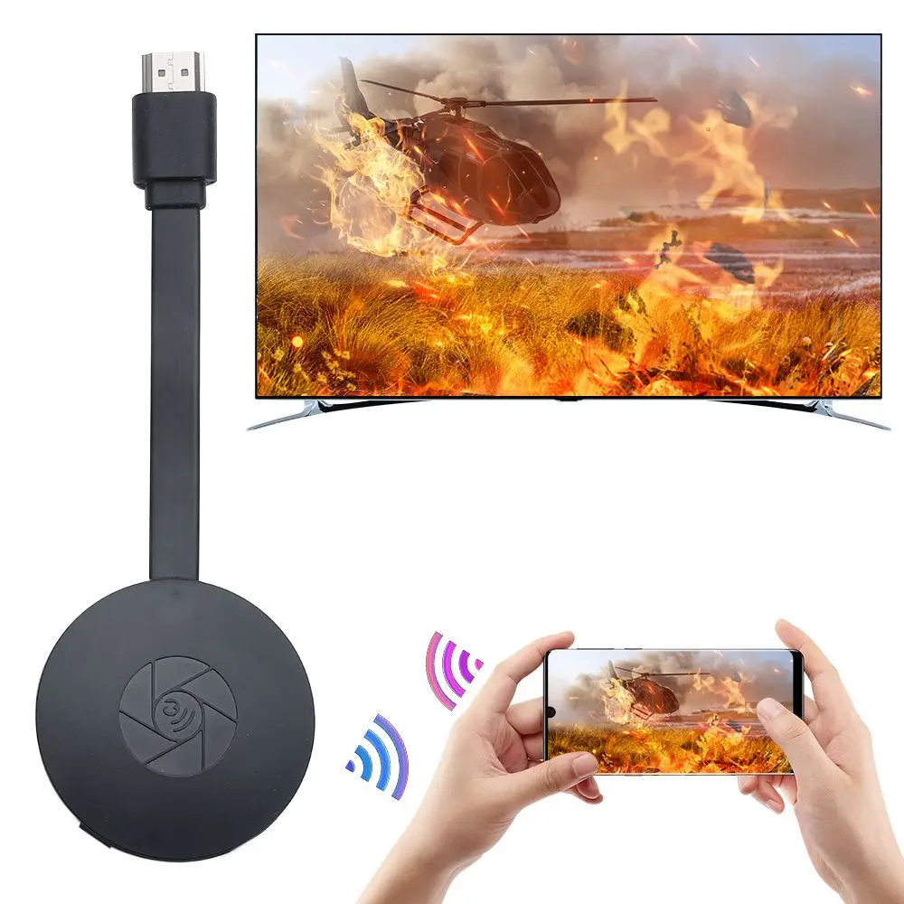 Telefono 2.4G 4K Adattatore Compatibile Hdmi 1080P Display Dongle Ricevitore Miracast Anycast Dlna Airplay Mirascreen Tv Stick