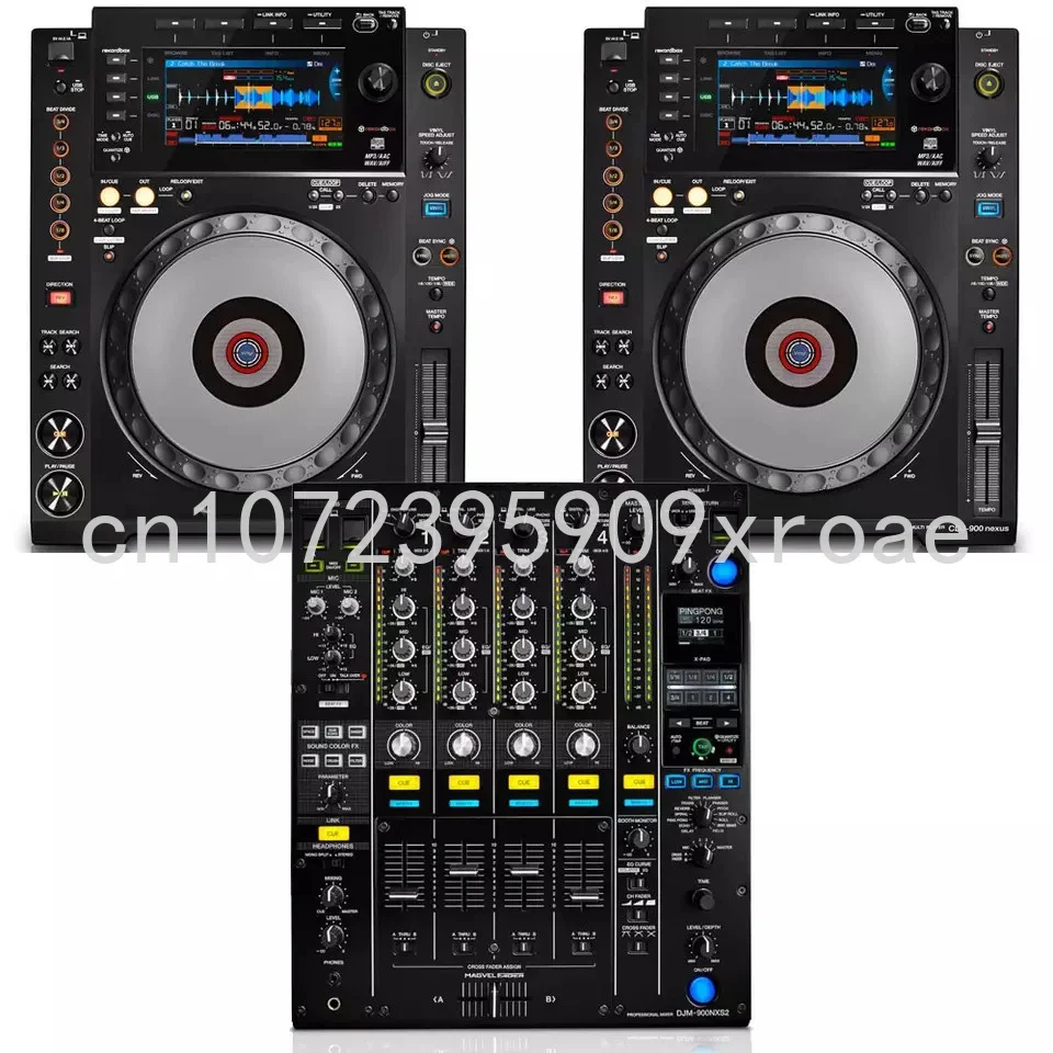 Alta Qualità Hot 2022 Qualità 2X Per-Pioneers Dj Cdj-3000 Giocatori (Coppia) + Djm-900 Nexus Mk2 Mixer Bundle Deal