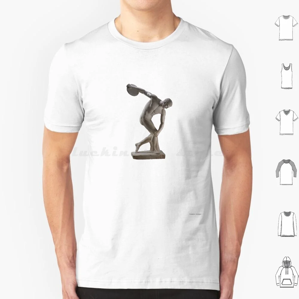 Dexcom Diabete Discobolus T Shirt 6Xl Cotone Cool Tee Diabete Diabetico Diabetico Disegni Statua Discobolus Tipo Greco Un Tipo
