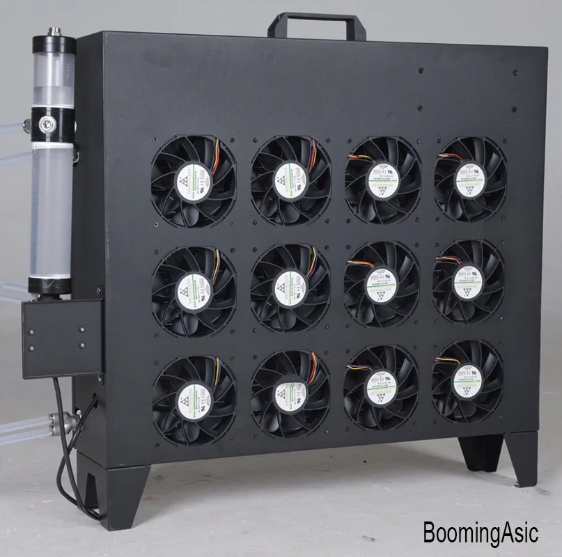 2024 Kit Di Raffreddamento Ad Acqua Fila 12Kw Radiatore Di Raffreddamento Per Antminer Whatsminer Bitcoin Miner S19Pro Hydro S19Xp Hyd M33S ++ M53 M53