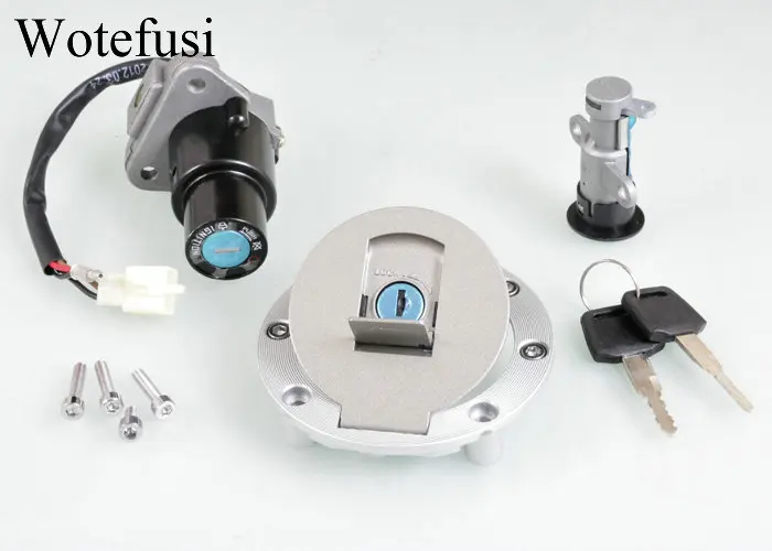 Wotefusi Interruttore Di Blocco Di Accensione Tappo Serbatoio Di Gas Con Chiave Per Yamaha Tzr 125 Tzm 150 Tzr 150 [P534]