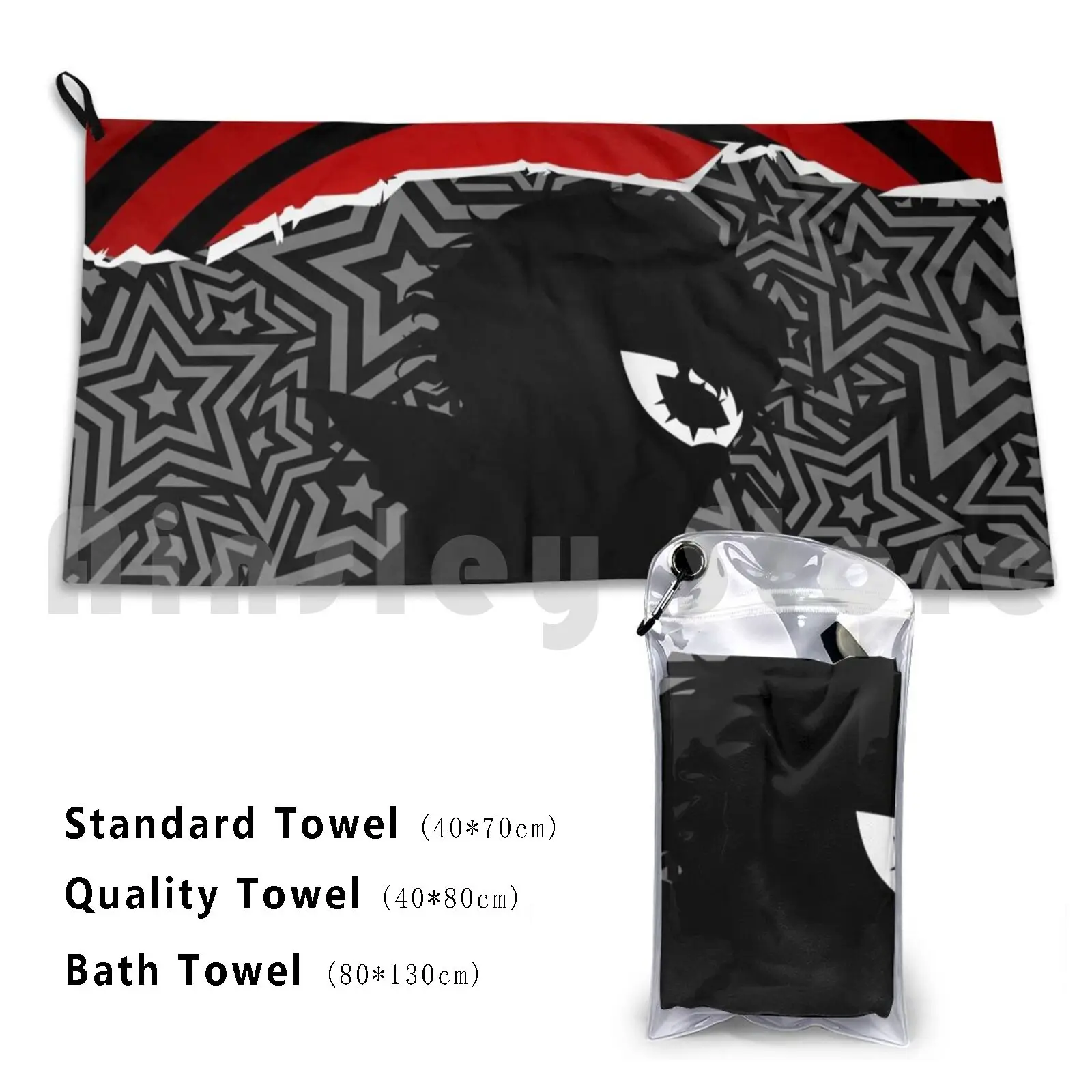 Joker Persona 5 Asciugamano Personalizzato Asciugamano Da Bagno Persona Persona 5 Joker Shin Megami Tensei Ps4 Anime