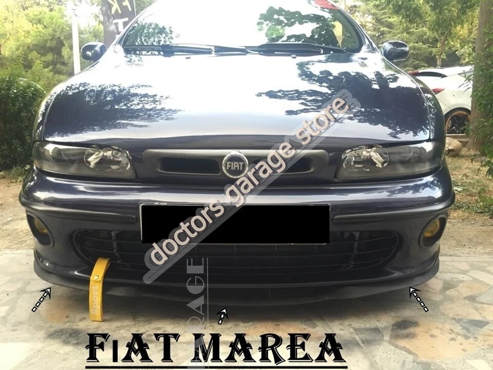 Per Fcade At Marea Cupra R Spoiler Anteriore Paraurti Lip Euro Spoiler Lip Universal 3 Pcs Body Kit Auto Car Accessory Styling Diffusore