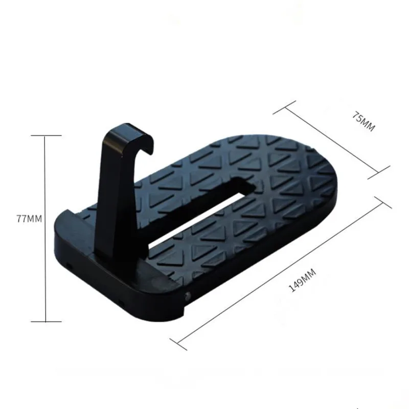 Aluminium Alloy Folding Car Door Step Latch Hook Step For Volkswagen Vw Golf Tiguan Passat Cc Jetta Polo Scirocco Lavida Bora