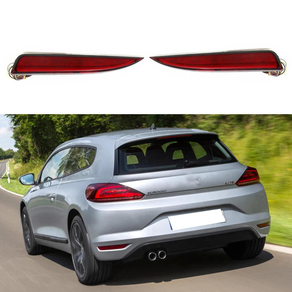 Led Car Rear Reflector Fanale Posteriore Lampada Freno Con Indicatori Di Direzione Accessori Per Vw Volkswagen Scirocco R 2011 2012 2013 2014 2015