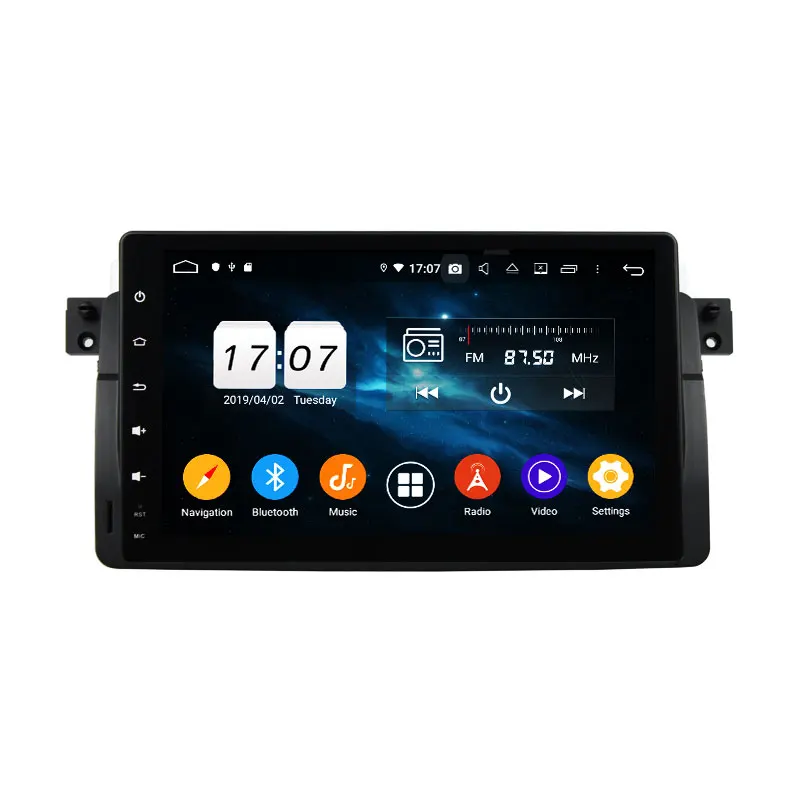 9 "Android 10.0 Autoradio 8 Core Per Bmw E46 M3 1998-2005 Carplay Multimedia Dsp Gps Stereo Px5 Audio Navigation Touch