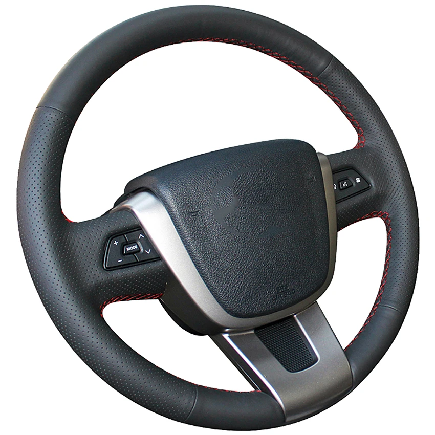 Coprivolante Per Auto Cucito A Mano In Pelle Artificiale Nera Per Geely Sx7 Ex7 Ex8 Gx7 Emgrand X7 X8