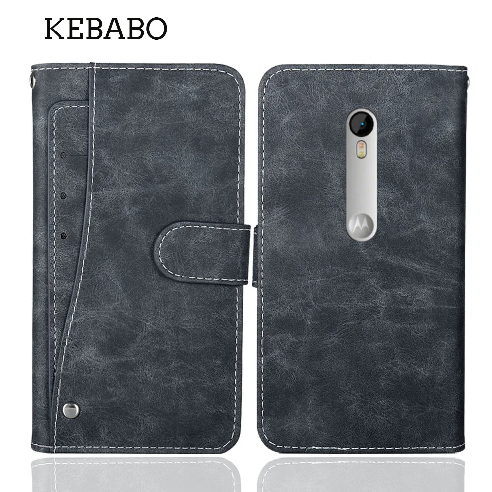 Portafoglio In Pelle Motorola Moto G Turbo Edition Custodia 5 "Flip Luxury Card Slot Cover Phone Protective Book Style Bags