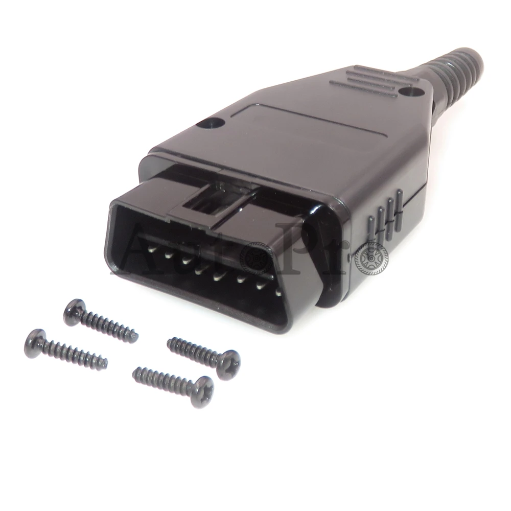 1 Set 16 Hole Car Obd-Ii Diagnostic Plastic Housing Connector Automobile Obd Diagnostic Interface Socket For Bmw