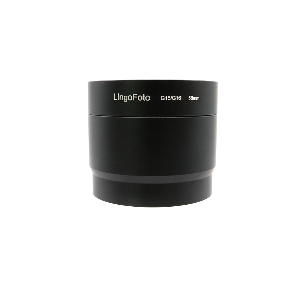 Adattatore Per Obiettivo Tubus Adattatore In Metallo Da 58Mm Sostituire Per Canon Powershot G15 Lc8347