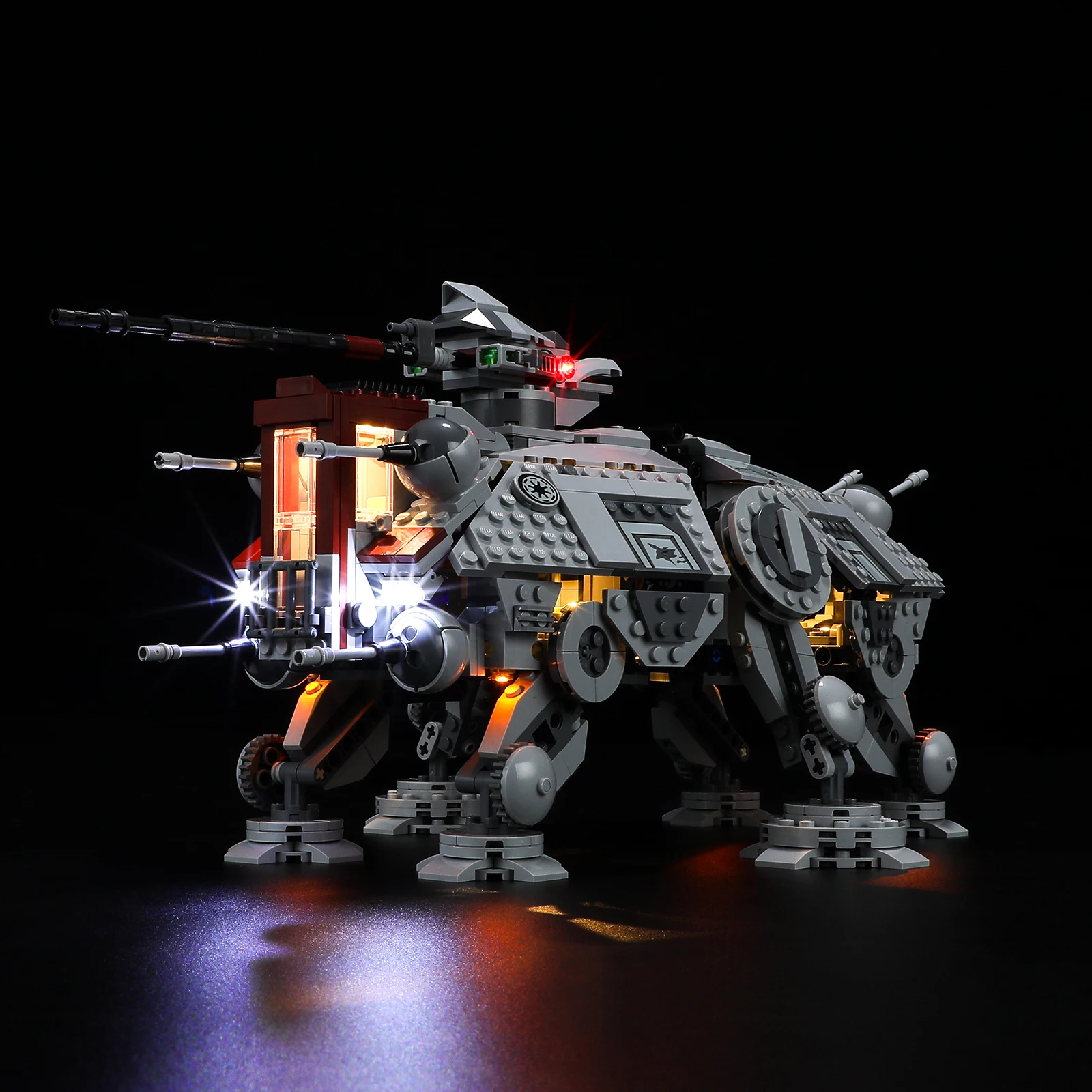 Kit Luci A Led Per Set Di Blocchi Da Costruzione 75337 (Non Includere Il Modello) Giocattoli In Mattoni Per Bambini