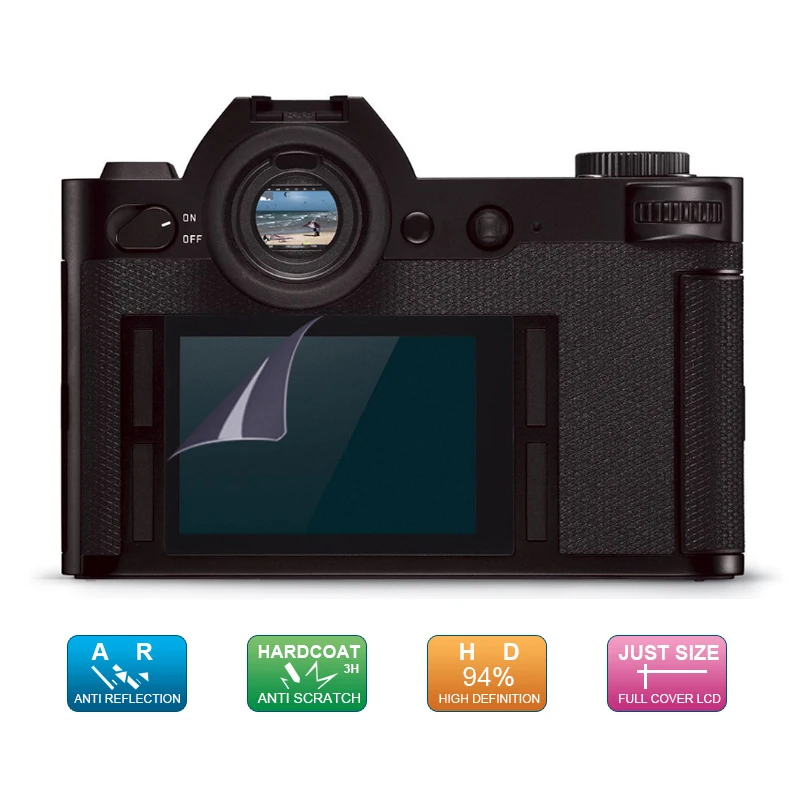 (6 Pcs, 3 Pack) Lcd Schermo Di Visualizzazione Dello Schermo Della Pellicola Della Protezione Della Protezione Per Leica Sl (Typ 601) Typ601/Leica M10