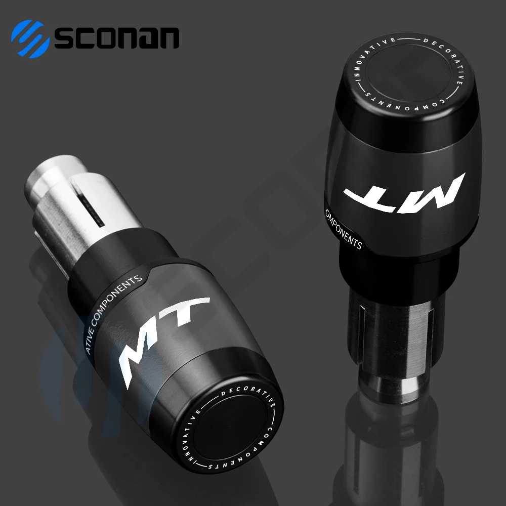 Per Yamaha Mt Serise Mt07 Mt09 Mt10 Moto Scooter Grips End Handle Bar Ends Plug Cap