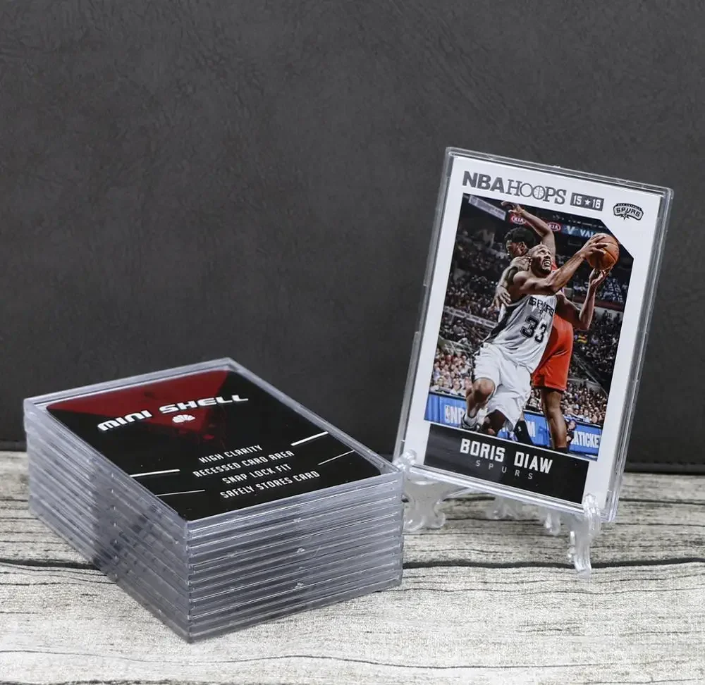 50 Pezzi/Pacco Tw Mini Shell Card Bricks Per Mtg/Mgt/Tcg/Pkm Card Holder Tre Paesi Per Uccidere Le Carte Protector Muslimate
