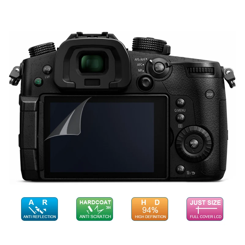(6 Pezzi, Confezione Da 3) Pellicola Salvaschermo Per Display Lcd Per Panasonic Lumix Gh6 Dc-Gh5 Dc-Fz82 / Dc Gh5Ii Gh5S Fz80 Fz82 Ts7 Ft7