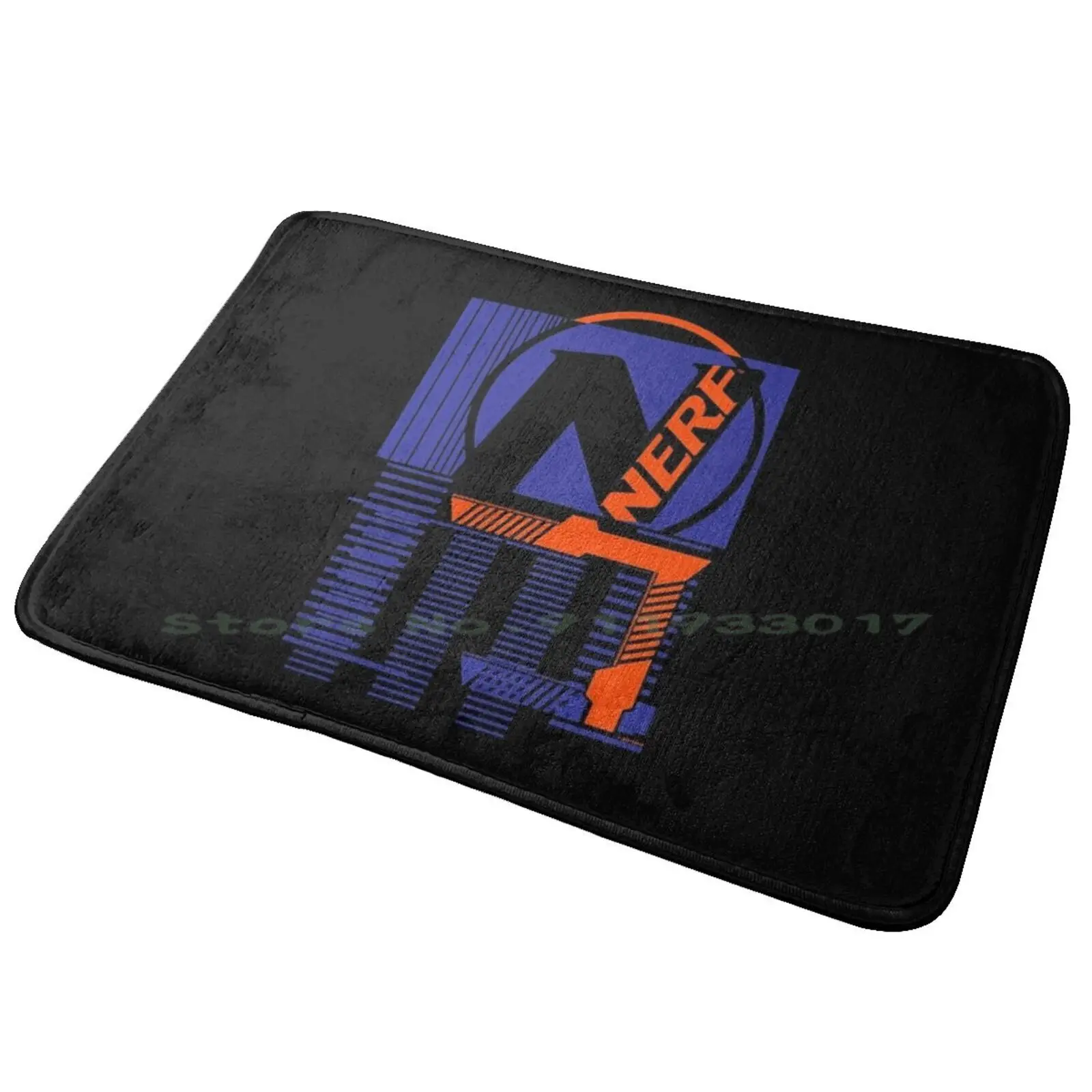 Nerf Blue Flag Ingresso Zerbino Tappetino Da Bagno Tappeto Giocattoli Nerf Gun Nerf Blaster Nerf War Nerf Family Nerf Ultra Alpha Strike Toy Gun