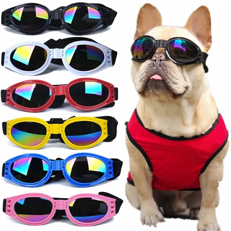 Fold Pet Dog Glasses Prevenire Uv Pet Glasses For Cats Dog Fashion Occhiali Da Sole Occhiali Per Cani Photo Prop Accessori Per Animali Forniture Per C