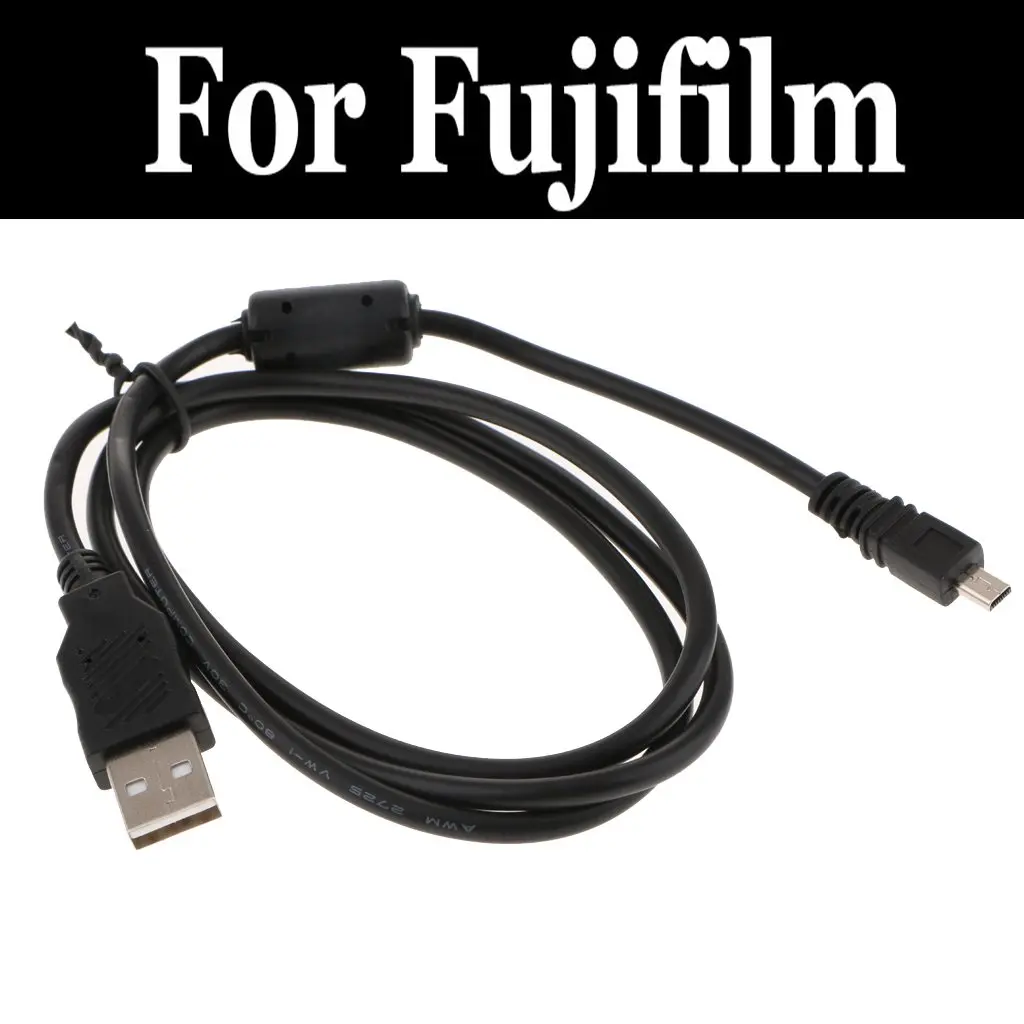 Cavo Dati Cavo Di Ricarica Fotocamera Digitale Caricabatteria Usb Doppio Per Fujifilm Finepix Z2 Z70 Z71 Z90 Z91 Z110 Gfx 50R 50S Gfx