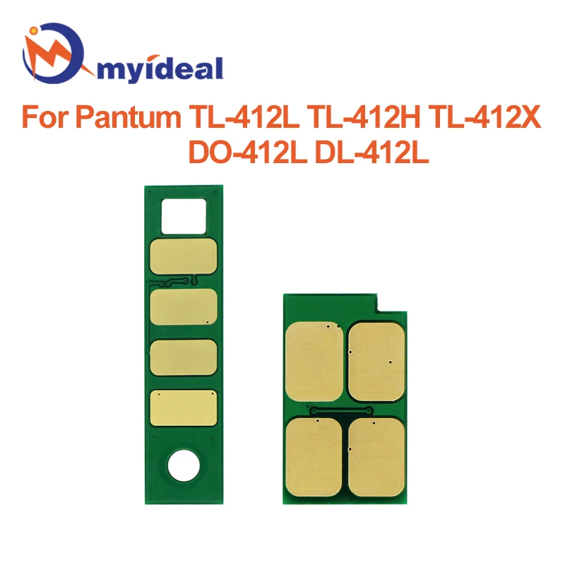 Tl-412 Tl-412L Tl-412H Tl-412X Chip Di Toner Per Pantum P3012D P3302Dn M7102Dn Muslimate M7302Fdn M7302Fdw Do-412 Dl-412 Chip Tamburo