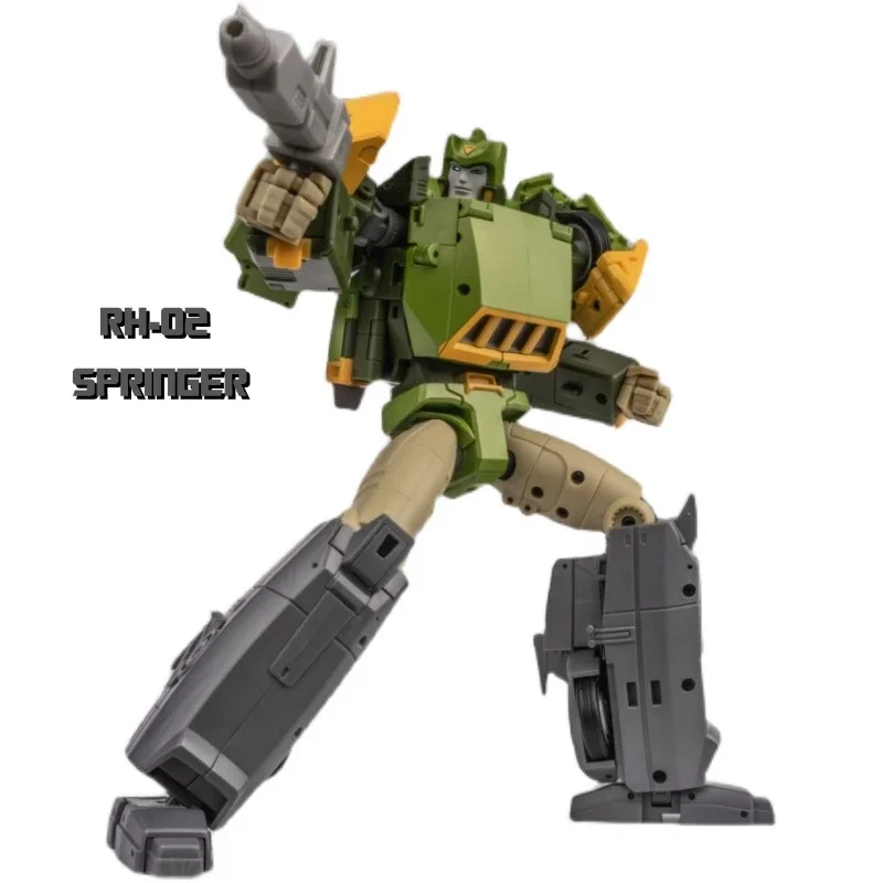 Trasformazione Rh-02 Rh02Springer Spring Robot Hero Deformation Toy G1 Airwolf Mp Scale Autobot Model