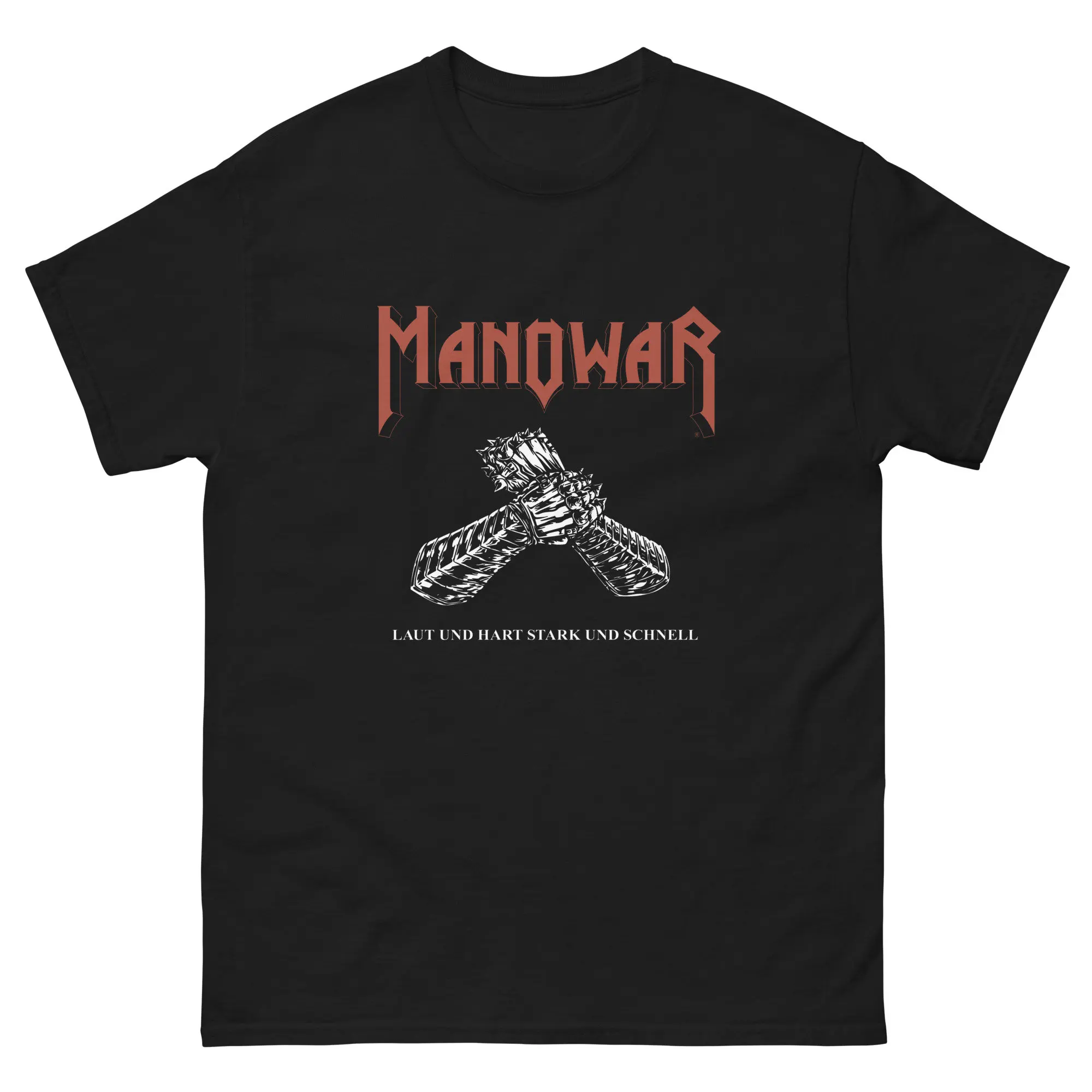 Camicia Manowar Camicia In Metallo Merch In Metallo Accetta