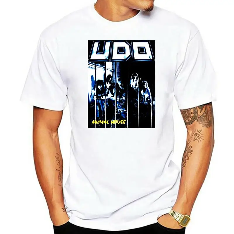 U D O House Heavy Metal Udo Saxon Accetta Runninger Wild New Black T Shirt Cotton T Shirt Fashion T Shirt 013879