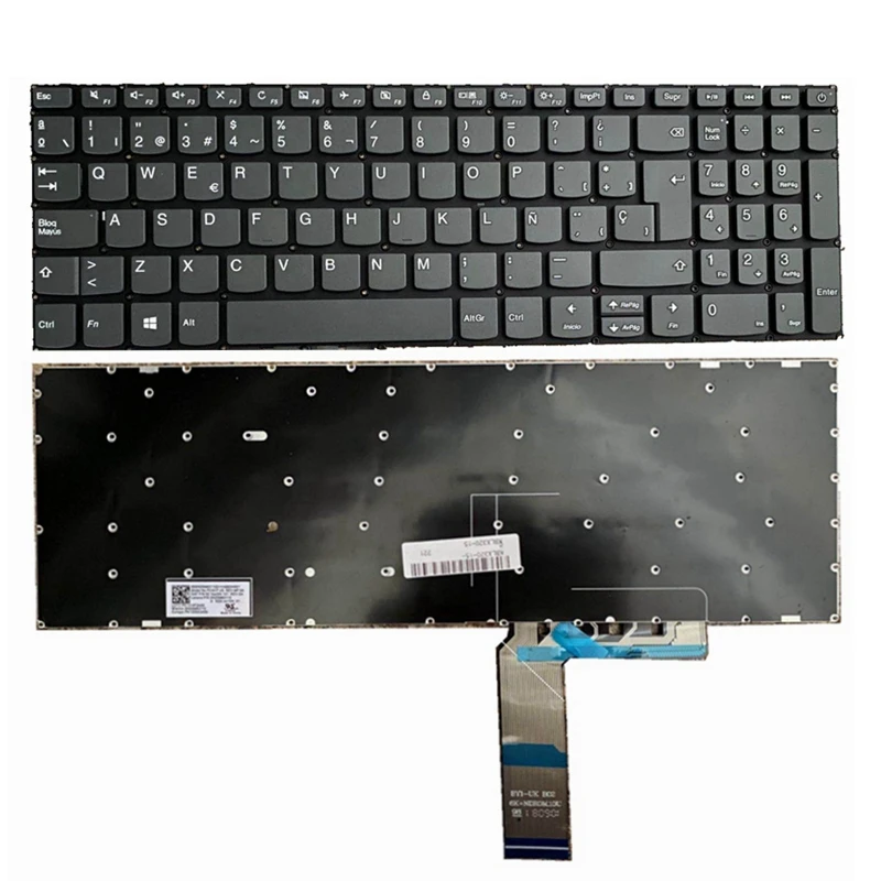Tastiera Per Laptop Spagnola Per Lenovo Ideapad 320-15Abr 320-15Ast 320-15Iap 320-15 320-15Ikb 320S-15Isk 320S-15Ikb 3-17Ada05