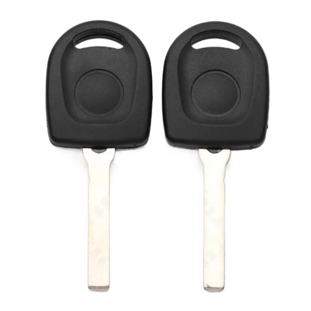 5Ps Transponder Key Shell Lama Non Tagliata Hu162T Blade Car Key Blank Case Per Vw Volkswagen Golf 7