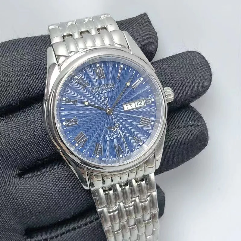 Orologio Da Uomo Originale Citizen Orologio Meccanico Automatico Da Uomo Con Cintura In Acciaio Impermeabile Nh8240-57E Orologio Da Uomo Automatico Se