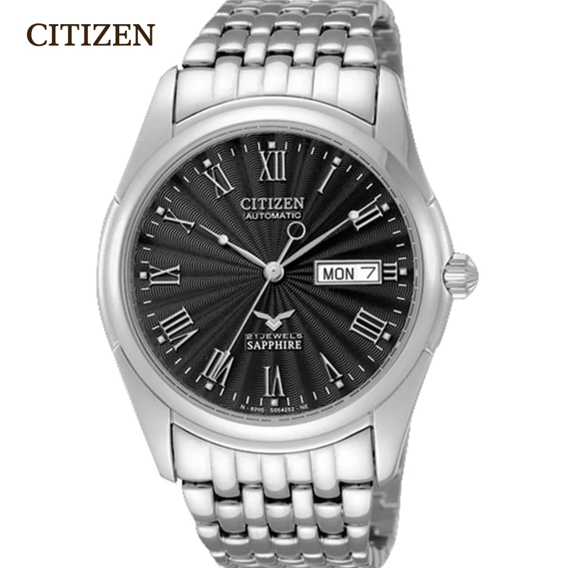 Orologio Da Uomo Originale Citizen Orologio Meccanico Automatico Da Uomo Con Cintura In Acciaio Impermeabile Nh8240-57E Orologio Da Uomo Automatico Se