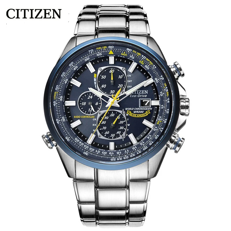 Citizen Men Orologi Luxury Trend Quartz Calendar Impermeabile Multifunzione Fancy Round Watch Orologio Automatico In Acciaio