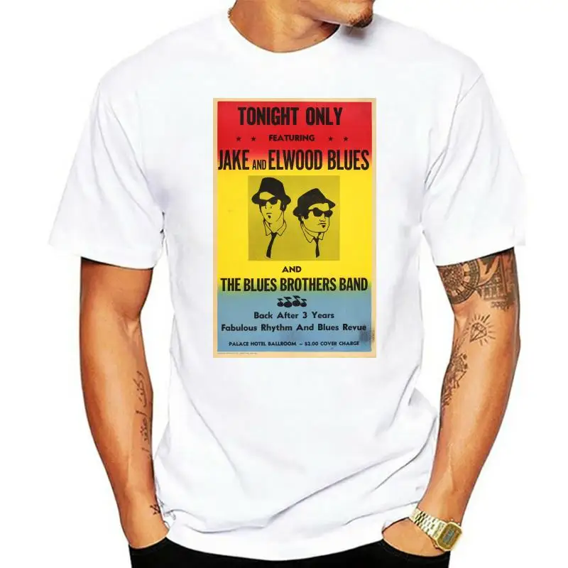 T-Shirt Uomo Donna The Blues Brothers Jack Ed Elwood Brothers Gen0337